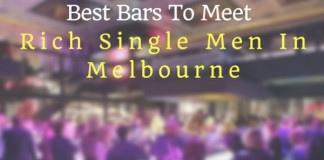 Best Bars to meet rich single men in Melbourne